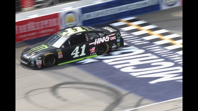 Kurt Busch wins pole at Michigan, second of season
