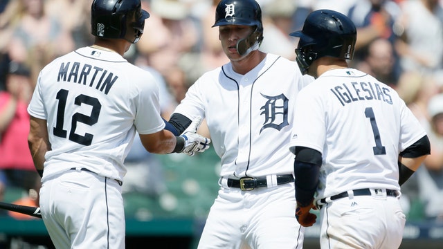 WATCH: Jones homers in seventh to lead Tigers over Twins, 3-1