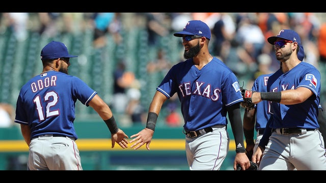 Rangers blank Tigers 3-0, Jimenez makes All-Star team