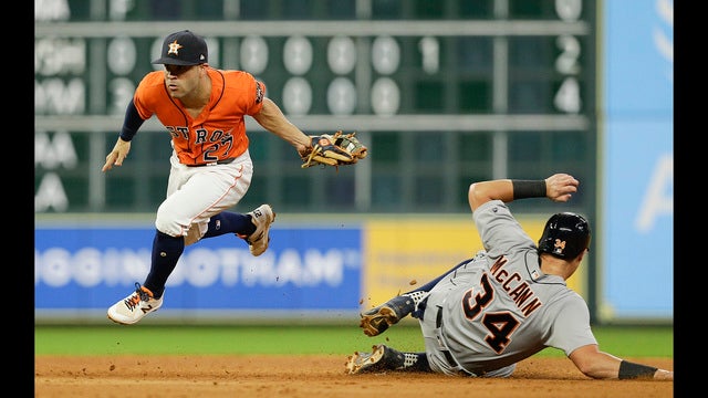 Astros blank Tigers 3-0