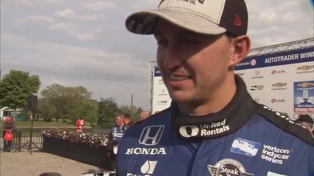 Graham Rahal sweeps Detroit Grand Prix doubleheader