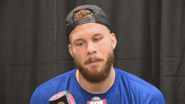 WATCH: Griffin, Jackson, Kennard, Smith & Brown spoke on locker clean out day