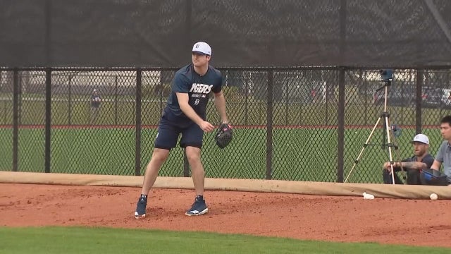 WATCH: Tigers pitcher Mize, majors' No. 1 pick, trying to fit in