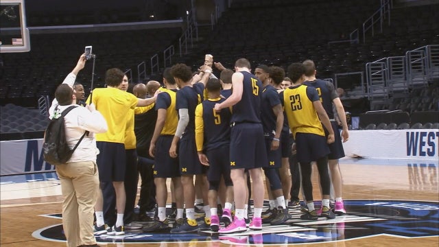WATCH: Escape artists Michigan, Texas A&M clash in West Region