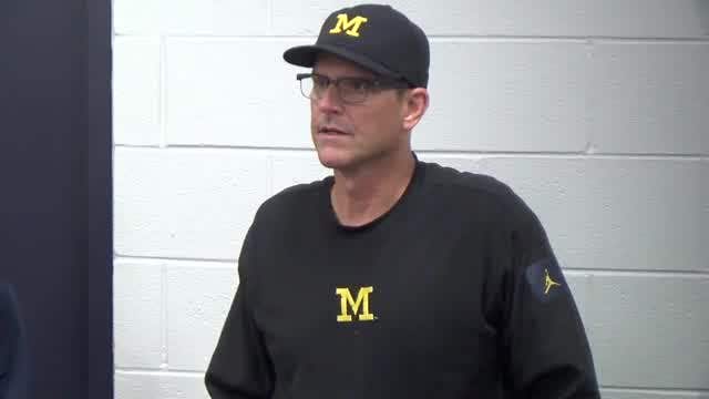 WATCH: Harbaugh, Patterson & Winovich after 24-17 loss to Notre Dame