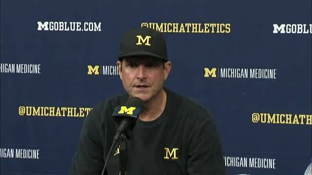 Harbaugh hires Nua, completes staff for 5th year at Michigan