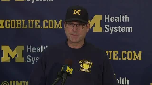 WATCH: Jim Harbaugh gives injury updates, depth chart and much more