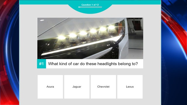 How bright are you? Take our auto show headlight quiz and find out!