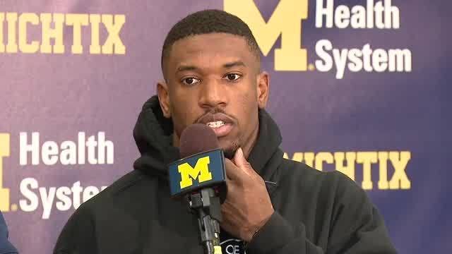 Michigan's Higdon says he'll skip Peach Bowl