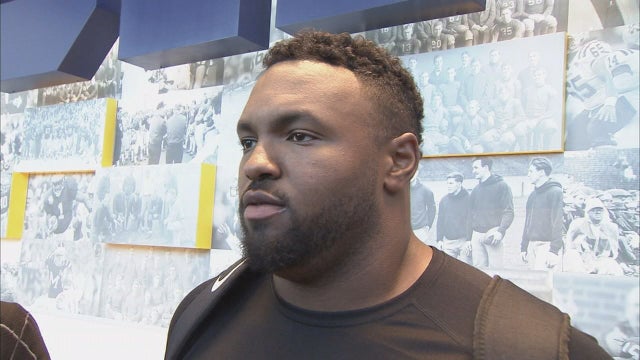 WATCH: Michigan DT Maurice Hurst participates in pro day