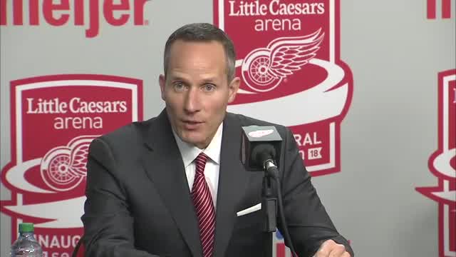WATCH: Wings sign GM Holland to two-year contract