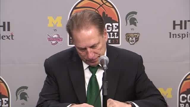 WATCH: No. 2 Michigan State holds off upset-minded Oakland 86-73