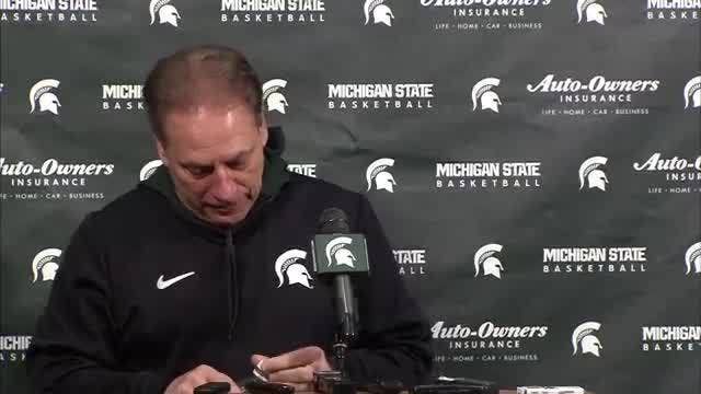 WATCH: Izzo Talks Big Ten Tournament And More
