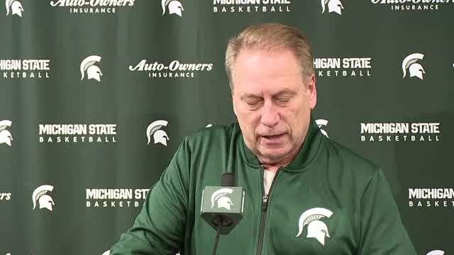 WATCH: Izzo 'Let's finish the season in this adversity and go out and win the weekend'