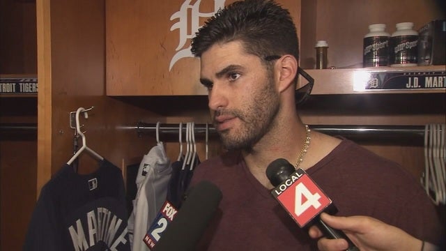 Tigers trade away JD Martinez, still pound Royals 9-3