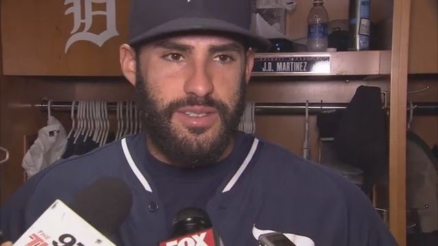Tigers trade J.D. Martinez to Diamondbacks