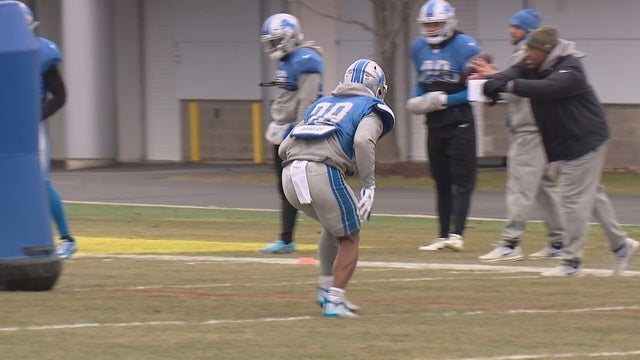 Lions return specialist Agnew back at practice after injury