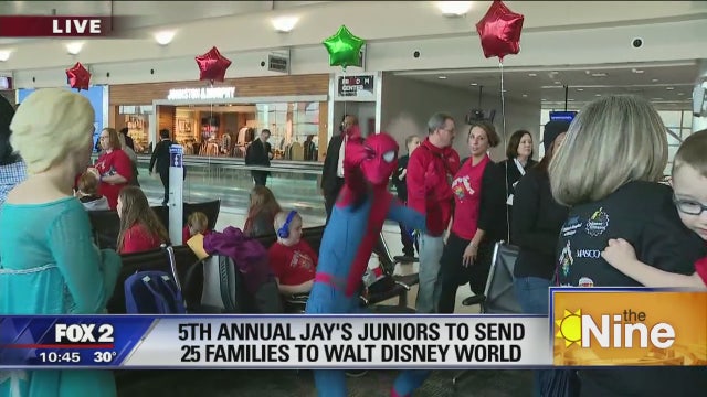 Jay's Juniors kicks off annual trip to Walt Disney World