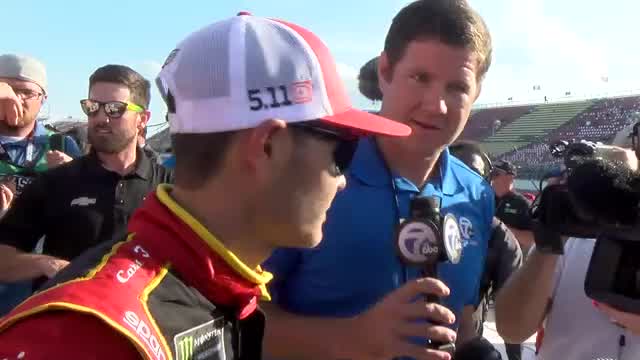 WATCH: Larson speaks after second consecutive MIS victory
