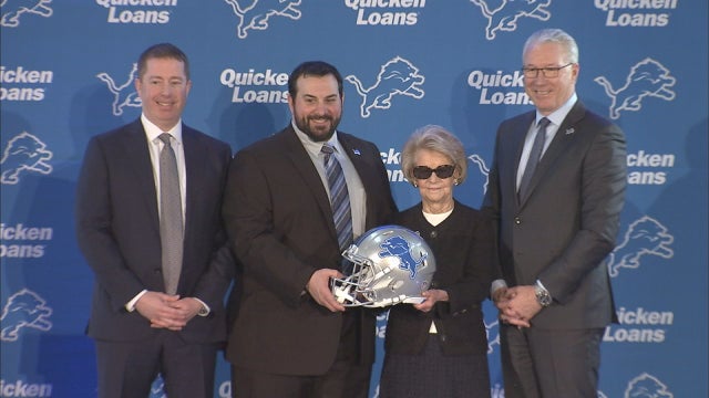 WATCH: Detroit Lions introduce new head coach Matt Patricia