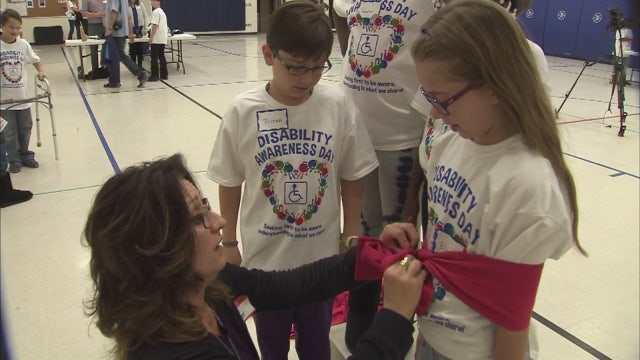Local elementary school supports disability awareness