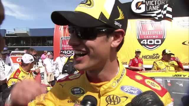 Joey Logano wins 2nd Cup Series pole of season