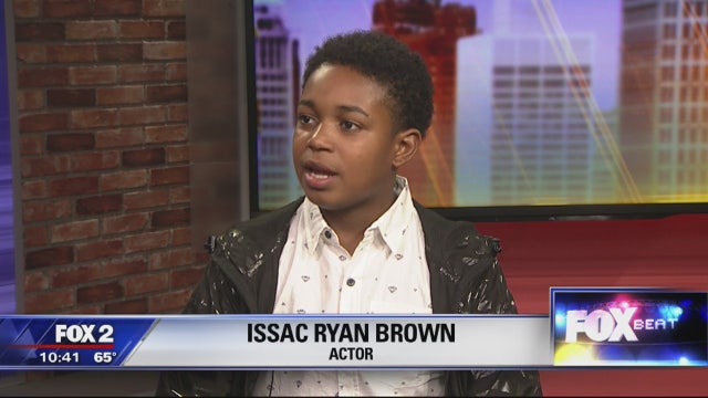 Master acting class with Issac Ryan Brown