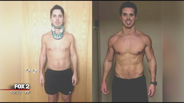 Mich. man goes from paralyzation to being in best shape of his life