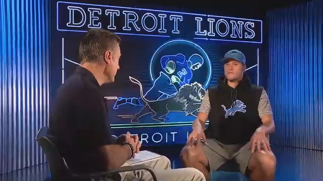 WATCH: Miller goes one-on-one with Matthew Stafford