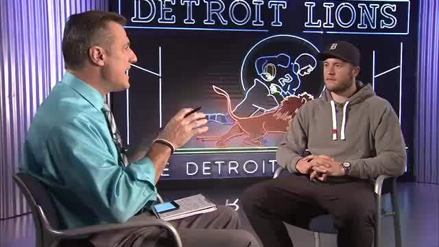 WATCH: Miller goes one on one with Matthew Stafford after Browns win