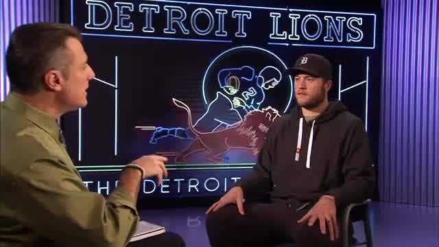 WATCH: Miller goes one on one with Matthew Stafford after Bears win