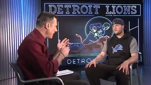 WATCH: Miller goes one on one with Matthew Stafford after Bears win