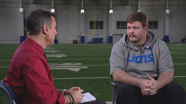 WATCH: Miller goes one-on-one with Graham Glasgow