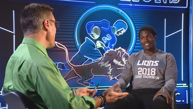 WATCH: Miller goes one-on-one with Kerryon Johnson
