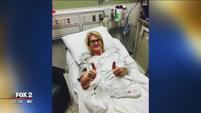 Monica Gayle shares her thyroid health scare found after a slip and fall