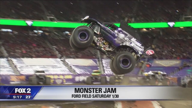 Monster Jam this Saturday at Ford Field