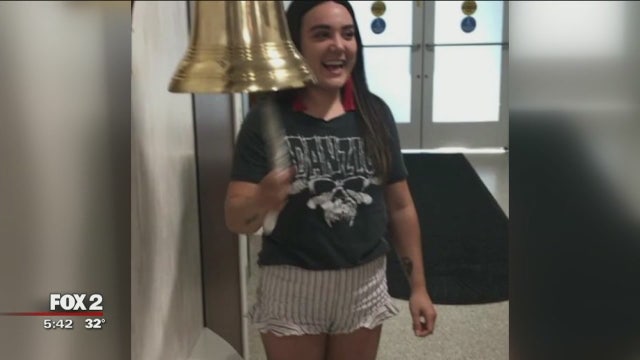 Newlywed beats rare cancer with help of proton therapy