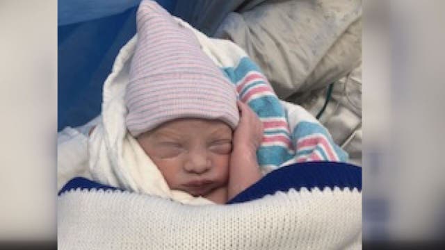 Pontiac couple's 'miracle baby' is first Beaumont baby born in 2018