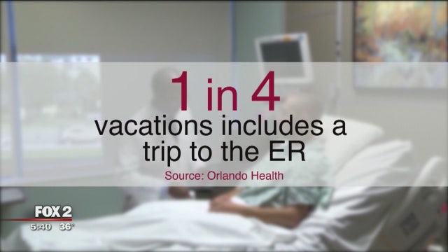 Trips to the ER while on vacation more common than you think