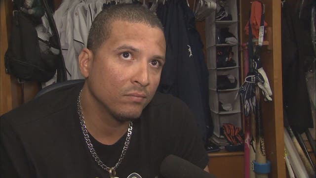 WATCH: Tigers put DH Victor Martinez on DL with irregular heartbeat