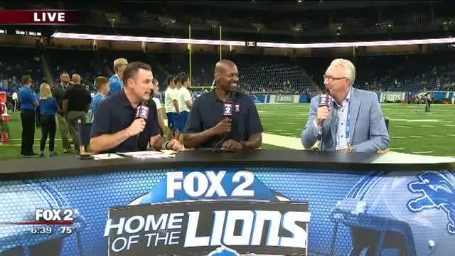 WATCH: Wood announces on FOX 2 newest Pride of the Lions