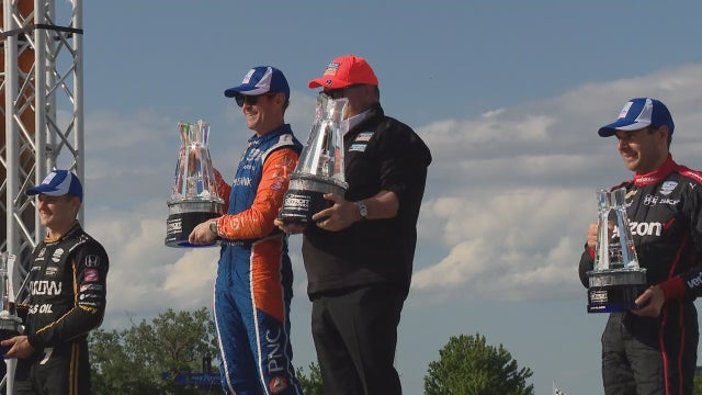 WATCH: Dixon wins Dual #2 of the Detroit Grand Prix