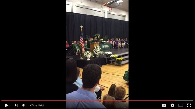 8th grade grad nails Trump, Hillary, Bernie, Obama impressions
