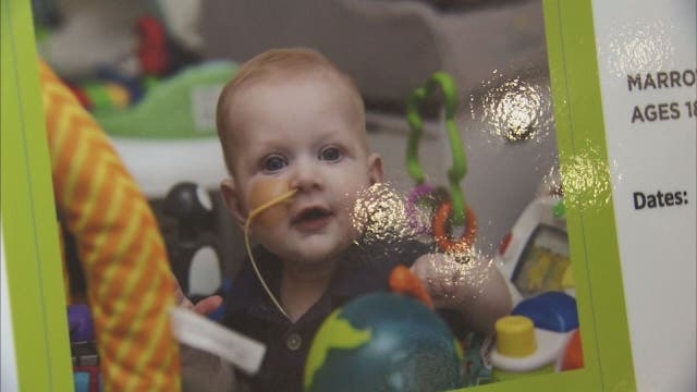 Baby with no immune system needs bone marrow transplant