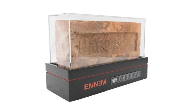 Eminem selling bricks from childhood home for 'Marshall Mathers LP' anniversary