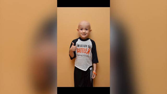 Kid Battling Cancer gets Support Around the World