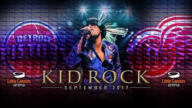 Kid Rock adds two more shows at Little Caesars Arena