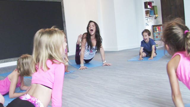 Kids-only yoga studio opens in Birmingham