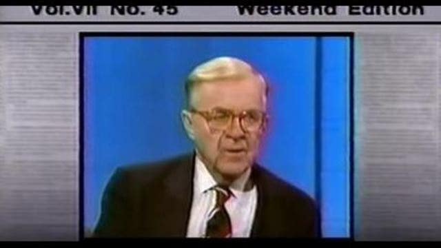John McLaughlin, host of confrontational TV show, dead at 89