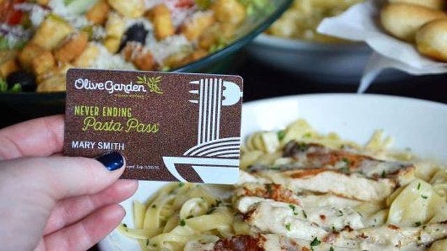 Olive Garden rolls out biggest Never Ending Pasta Pass promotion ever